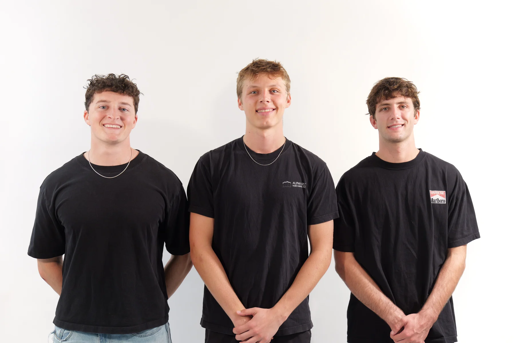 ThreeByrd co-founders Thor Waguespack, Truman Popp, and Luc Surprenant